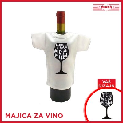Reklamne mini majice vino