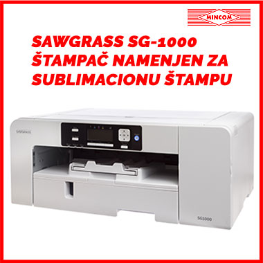 Sublimacioni stampač Sawgrass SG1000 namenjen za štampu na A3 formatima