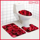 Set prostirki za kupatilo Ruža