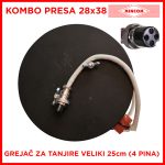 Grejač za tanjire veliki 4 pina