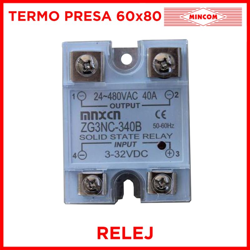 Relej Termo presa 60x80cm