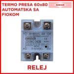 Relej Termo presa 60x80