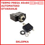 Sklopka Termo presa 40x60 automatsko otvaranje