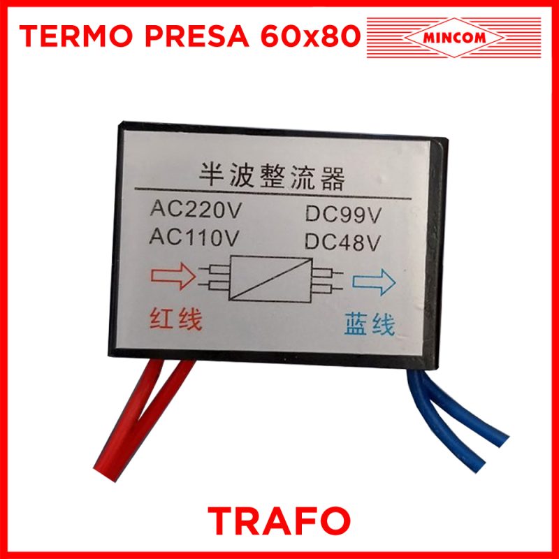 Trafo termo presa 60x80