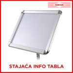 Stajaća info tabla za obaveštenja i informacije