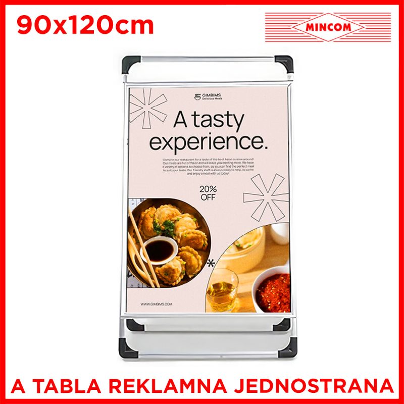 A Tabla reklamna jednostrana 90x120