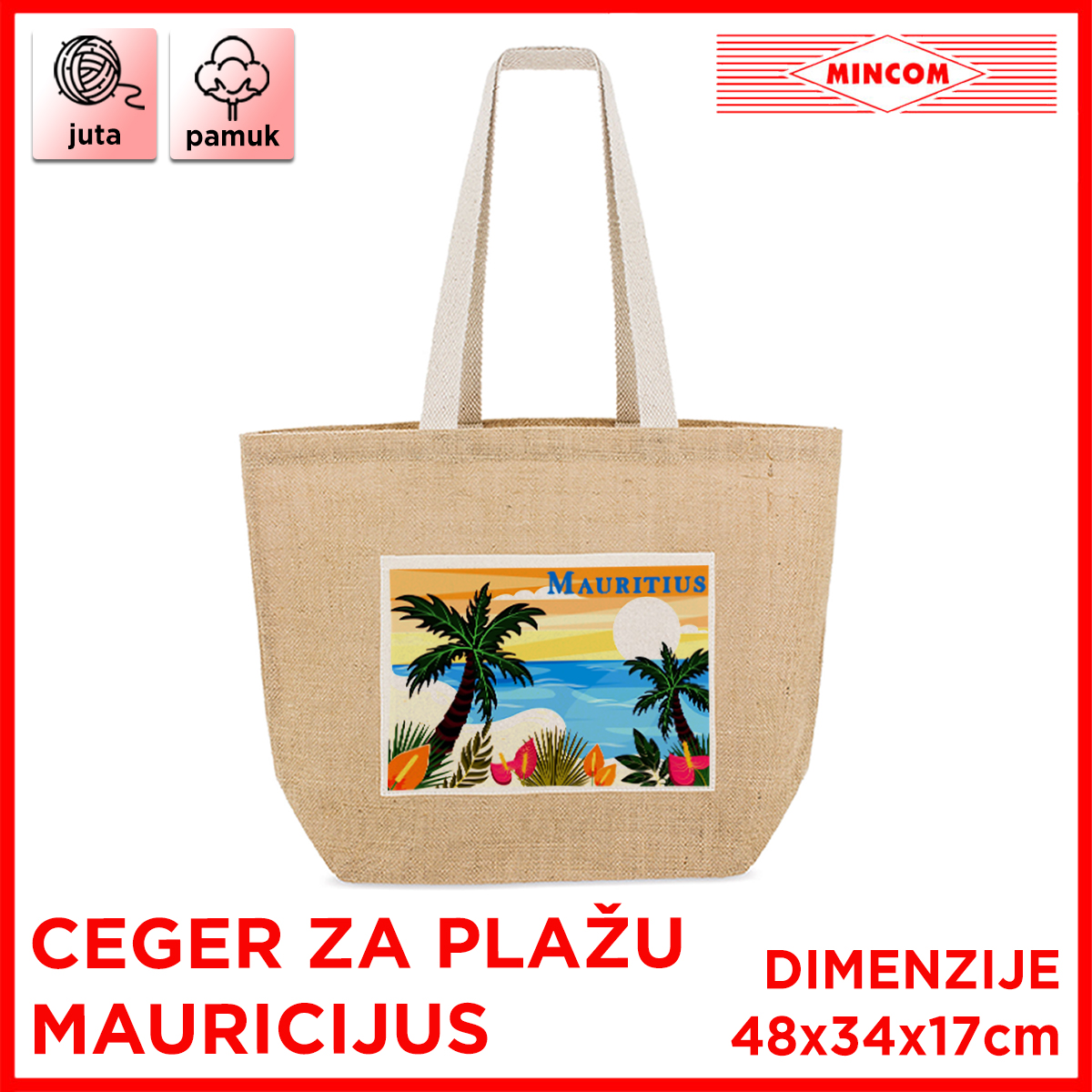 Ceger za Plažu Mauricijus