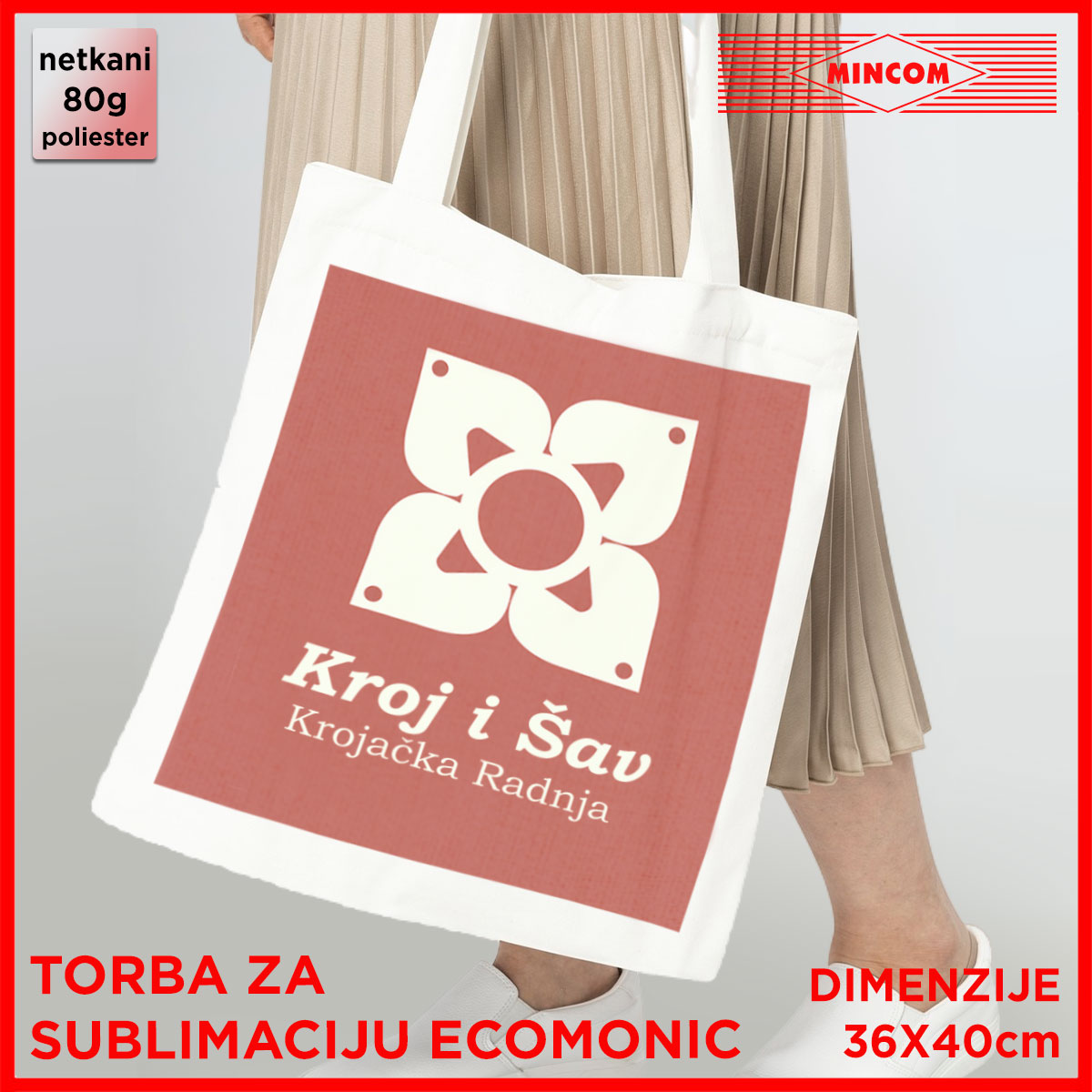 Torba za Sublimaciju Economic Mincom