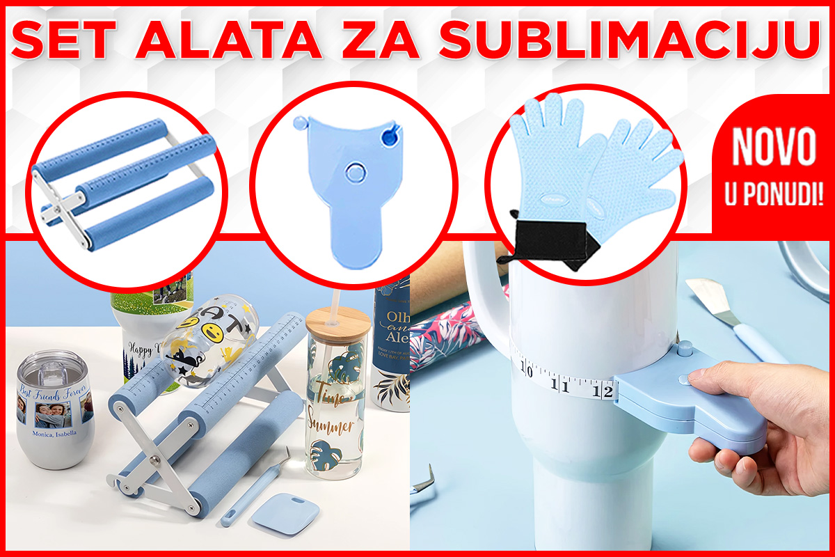 Set alata za sublimaciju mincom